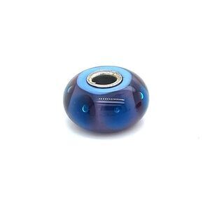 Trollbead Purple Bubbles Bead